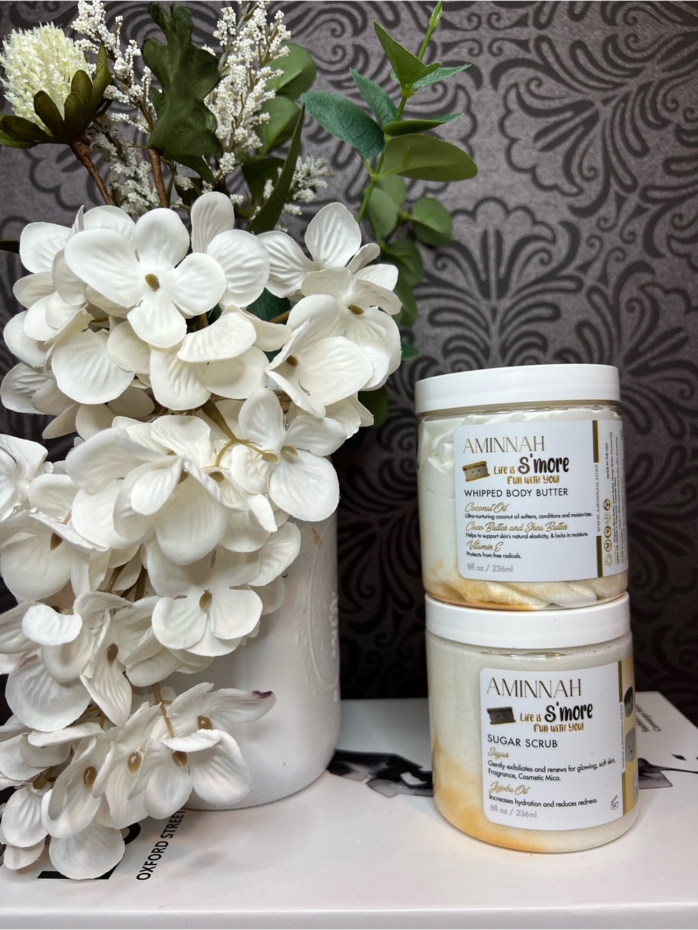 Life's S'more Whipped Body Butter & Sugar Scrub Set